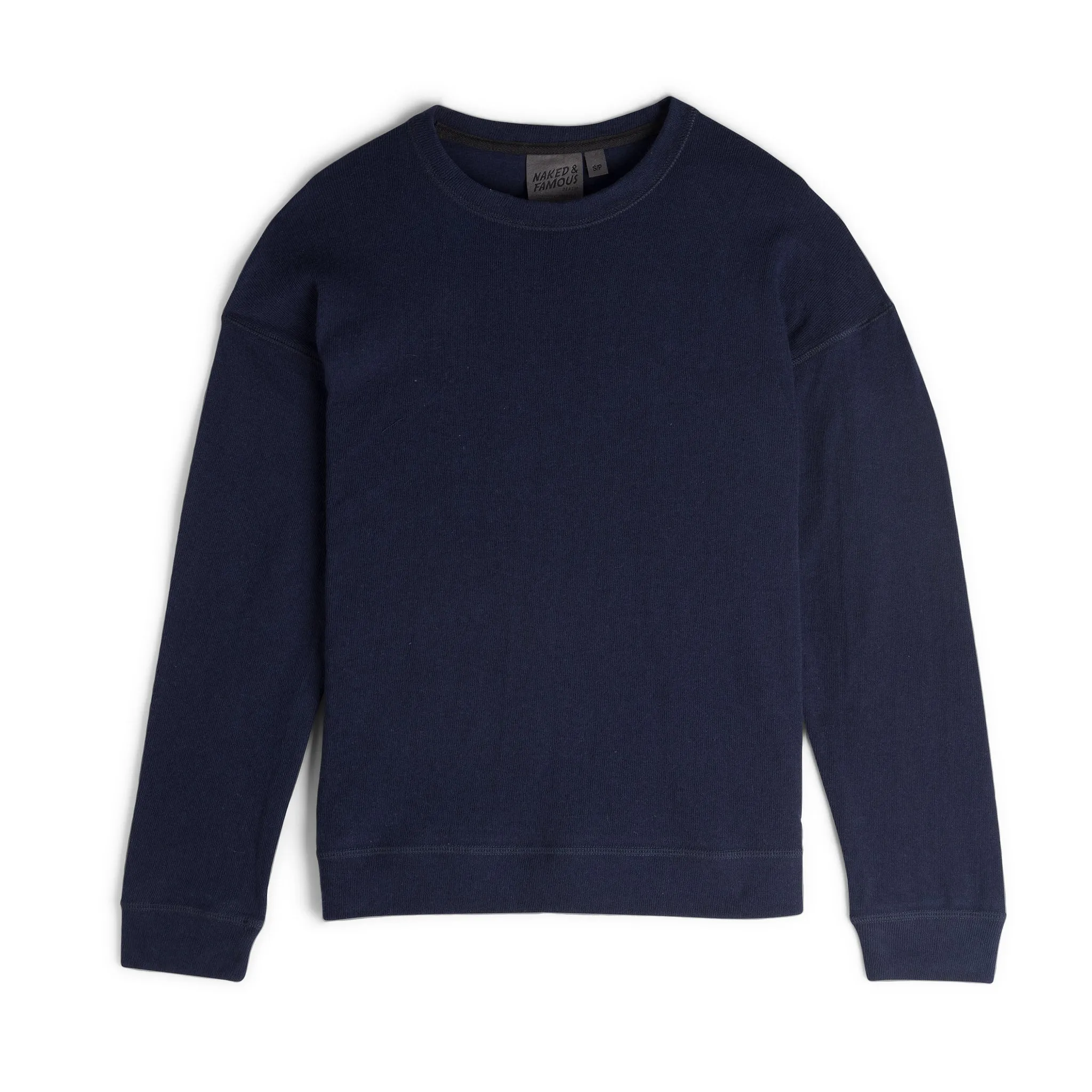 Women's Weekend Crew - Vintage Doubleface - Navy