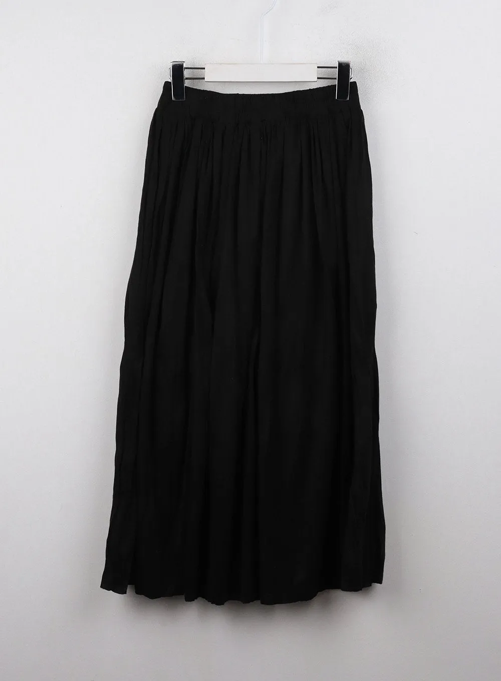 Wrinkle Maxi Skirt OJ412