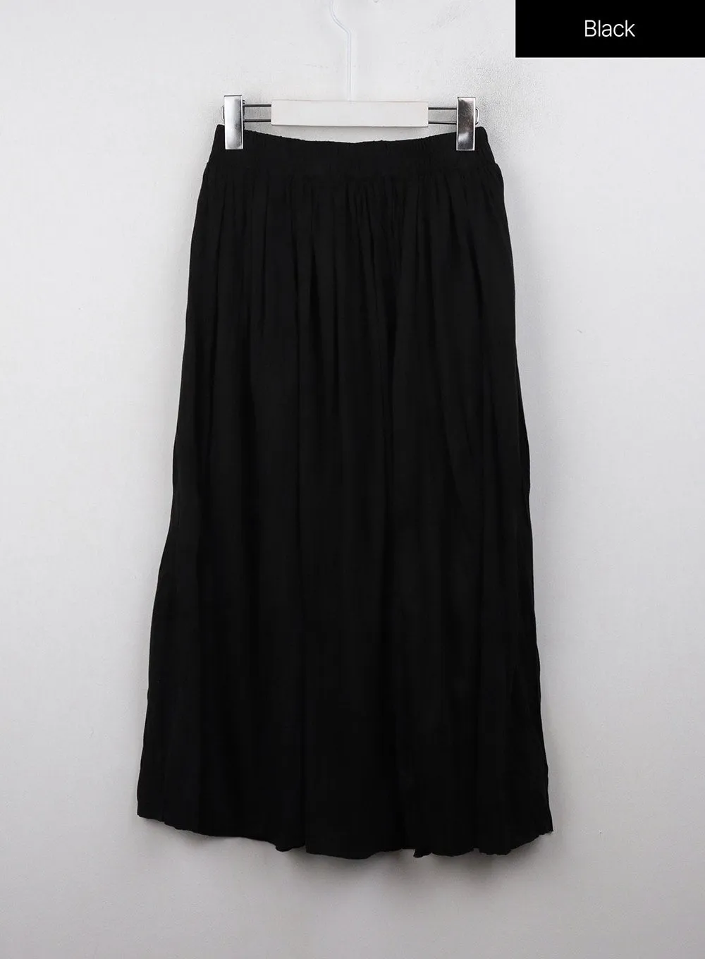 Wrinkle Maxi Skirt OJ412